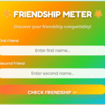 Friendship meter