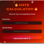 Hate Calculator