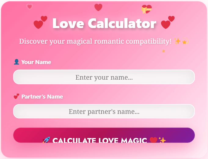 Love Calculator